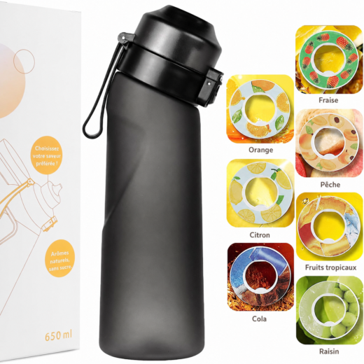 Pack Découverte – Gourde 650 ml + 7 recharges